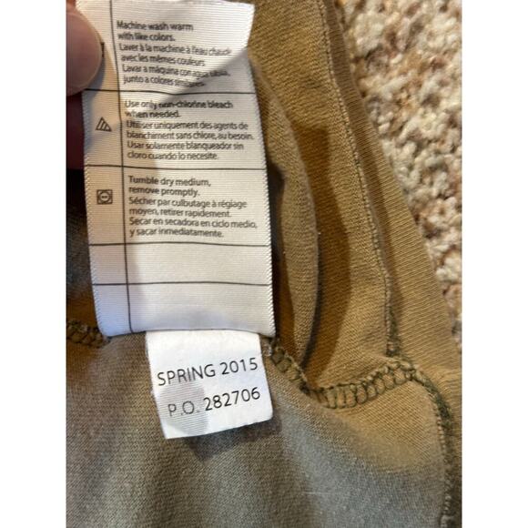 CARHARTT  Mens short sleeve T-Shirt, Brown/Tan, size M, Cotton, Workwear - Picture 8 of 8